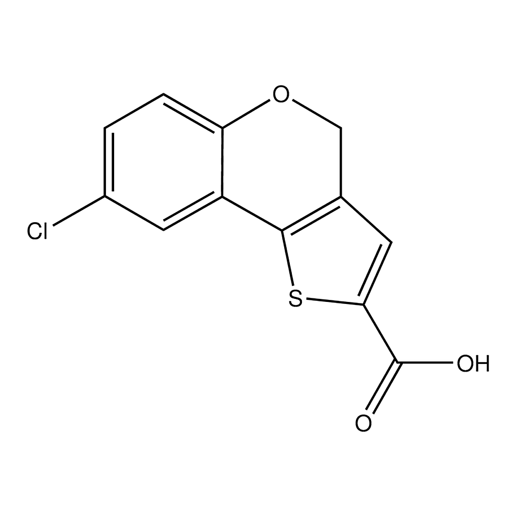 Merck 8-Chloro-4H-thieno[3,2-c]chromene-2-carboxylic acid