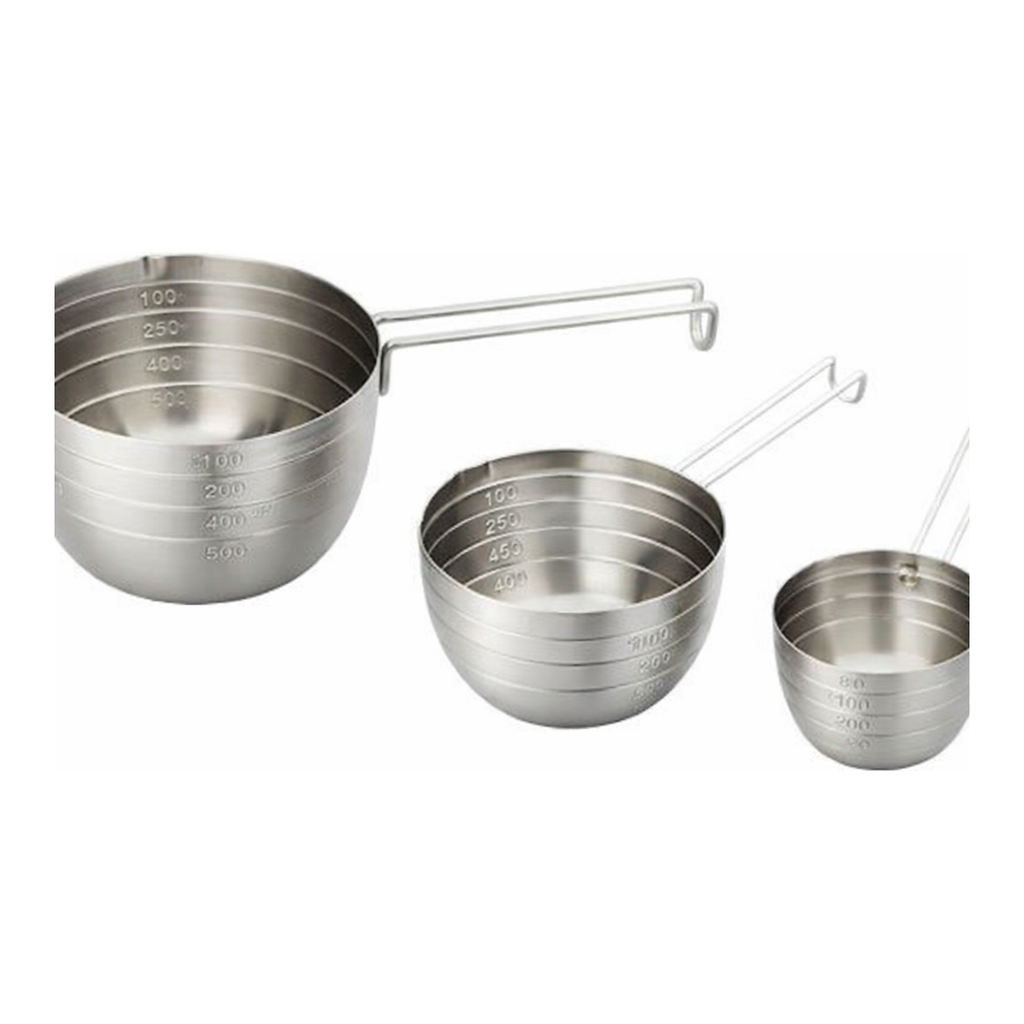 AS ONE SUS Measuring Cup (Ecoclean), 스테인리스 계량컵 (에코클린)