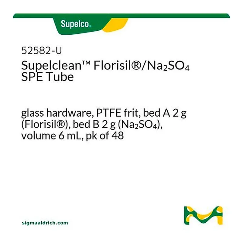 Merck PK48 DUAL-LAYER NA2SO4/FLORISIL SPE TUBE
