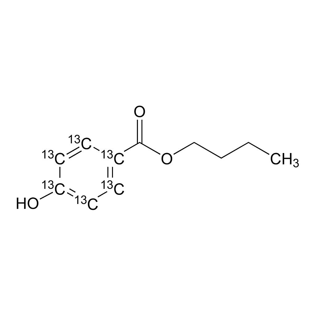 Merck Butyl 4-hydroxybenzoate-(ring-13C6)