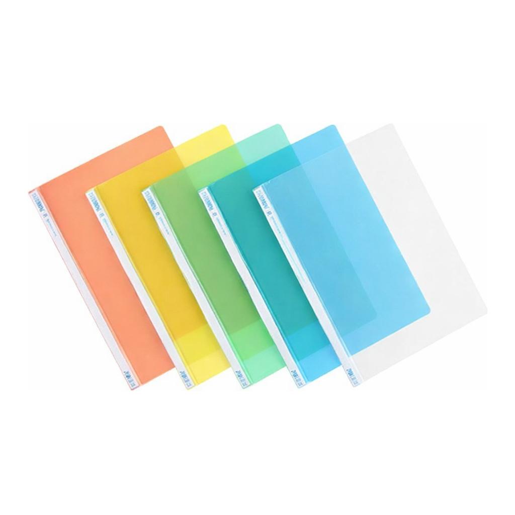 OFFICENEX [P]문화 둥근쫄대화일 대용량(A4/10매/팩/투명/F490D-71)