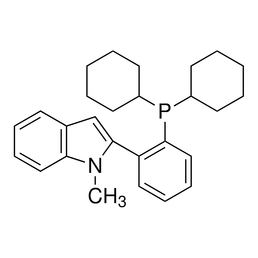 Merck 2-[2-(Dicyclohexylphosphino)phenyl]-N-methylindole