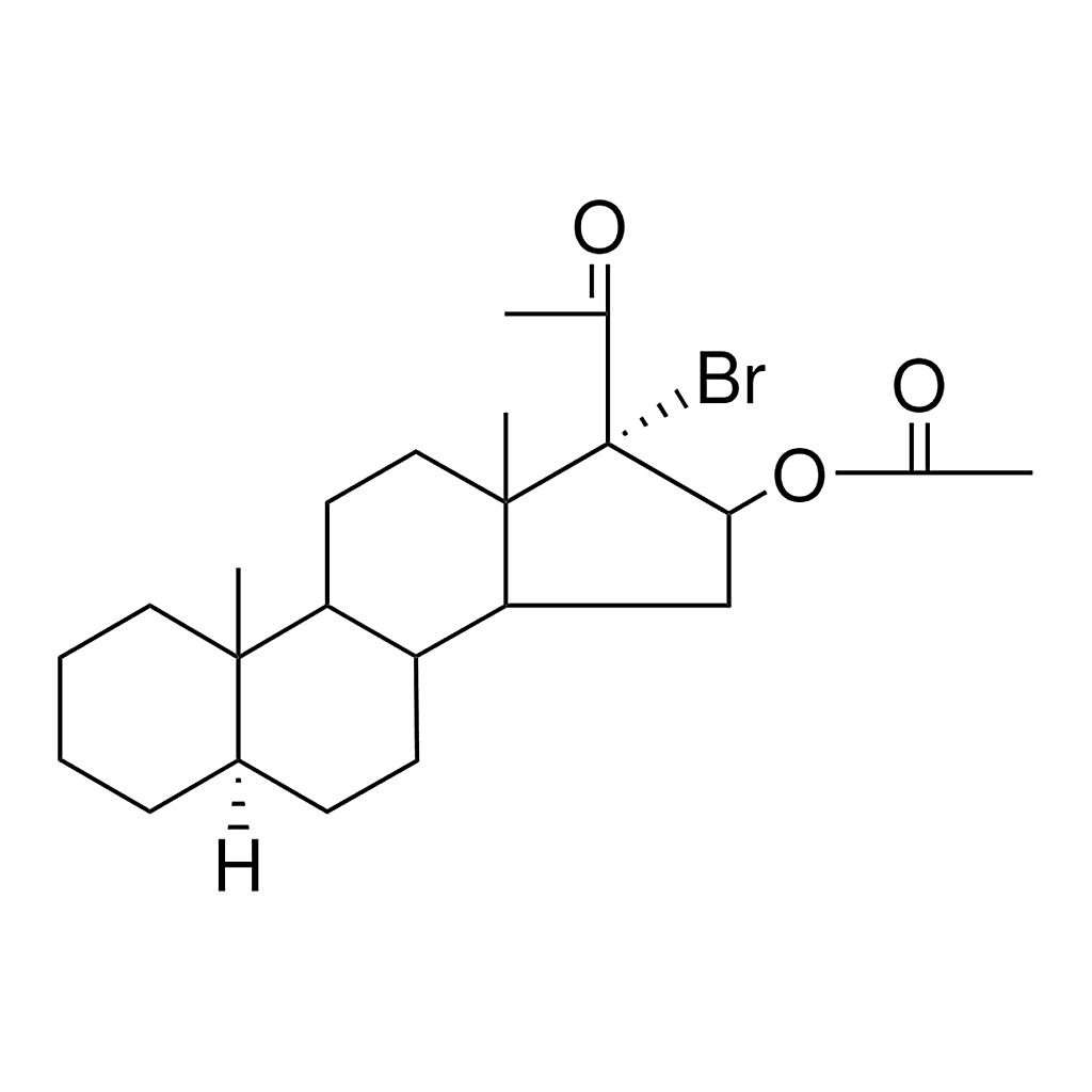 Merck 17-ALPHA-BROMO-20-OXO-5-ALPHA- - 1 MG&