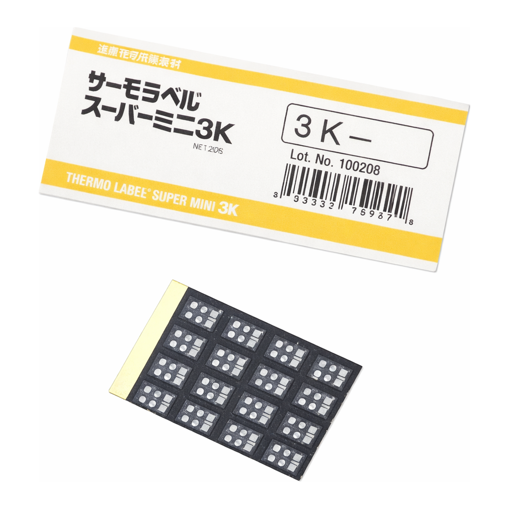 AS ONE Thermo Label Super Mini 3K (Irreversibility), 온도라벨 슈퍼미니 3K(비가역성)