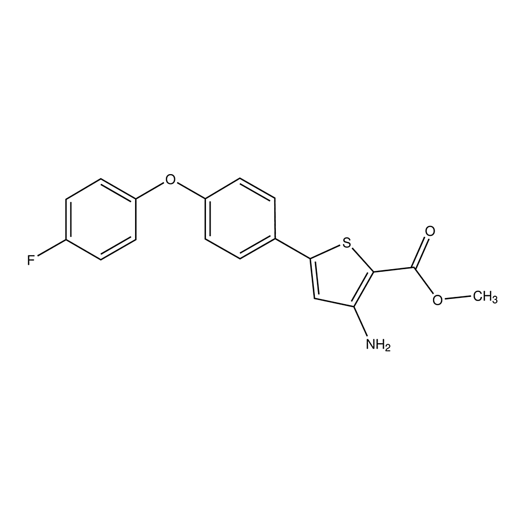 Merck Methyl 5-(4-(4-fluorophenoxy)phenyl)-3-aminothiophene-2-carboxylate