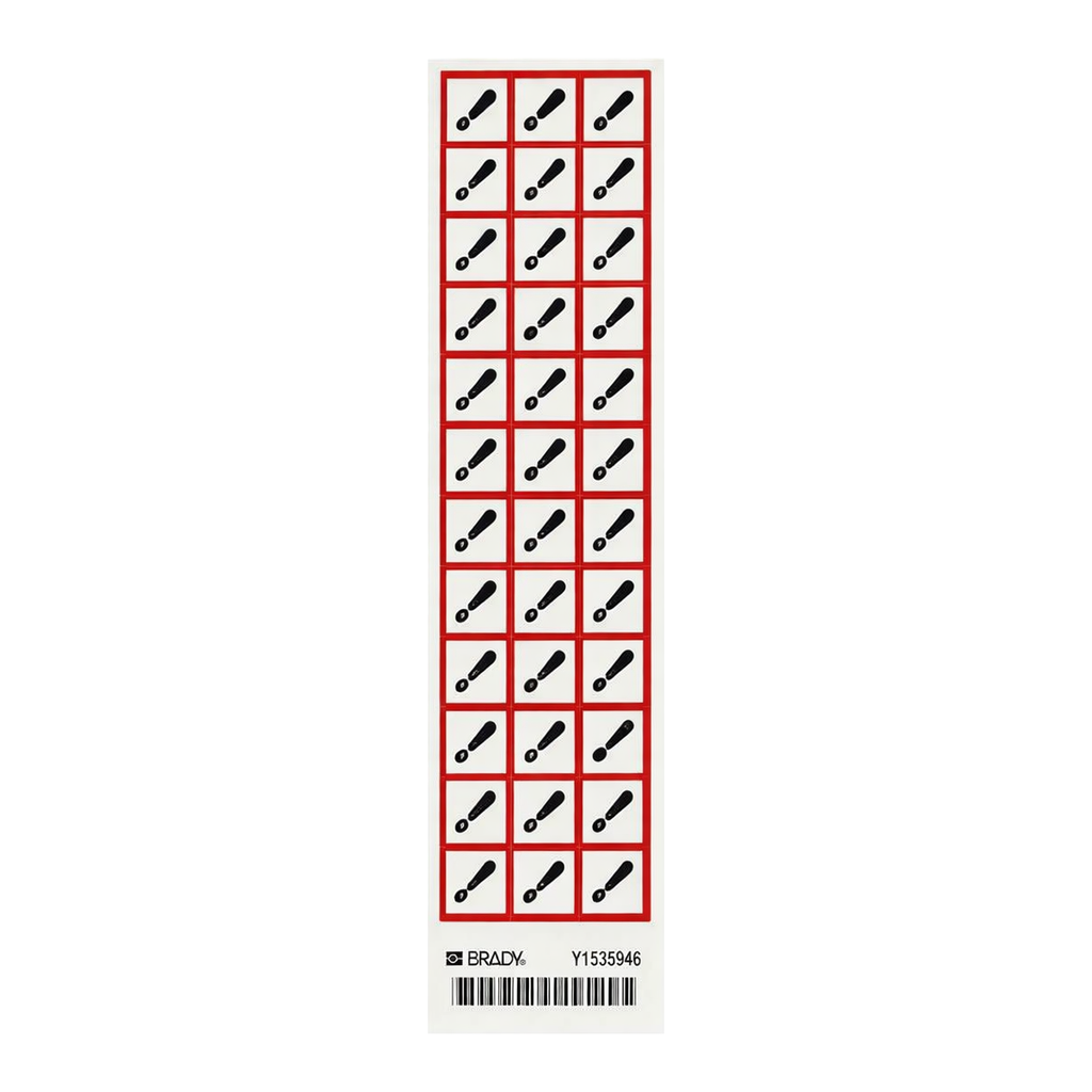 Brady GHS Acute Toxic Labels