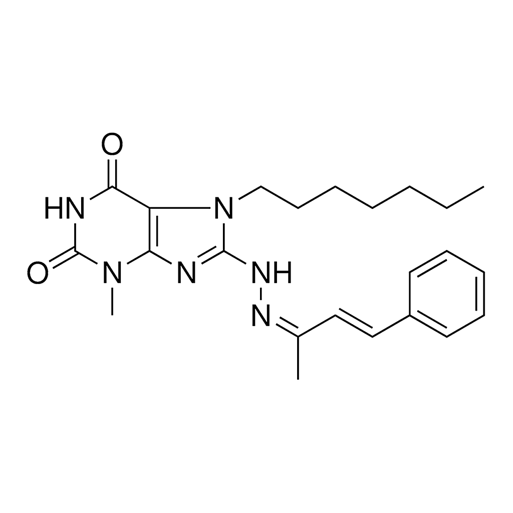 Merck 7-HEPTYL-3-ME-8-N'-(1-ME-3-PH - 50 MG&