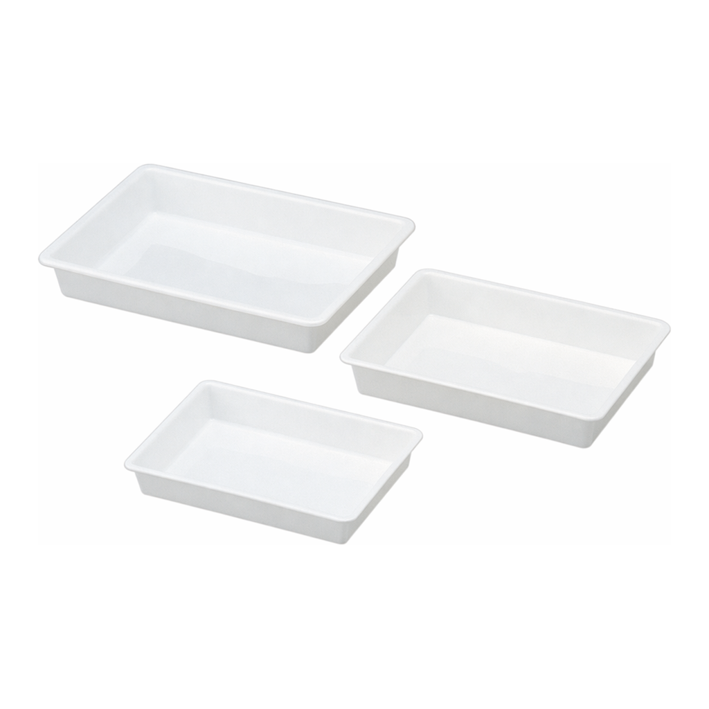 Daihan Science PP White Uni-Tray, 2.8~7.3 Lit, -10℃+125/140℃ Stable<br>Multi-use, White, Autocl
