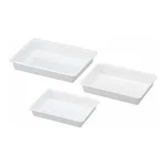 Daihan Science PP White Uni-Tray, 2.8~7.3 Lit, -10℃+125/140℃ Stable<br>Multi-use, White, Autocl