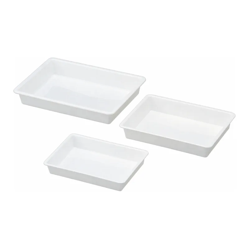 Daihan Science PP White Uni-Tray, 2.8~7.3 Lit, -10℃+125/140℃ Stable<br>Multi-use, White, Autocl