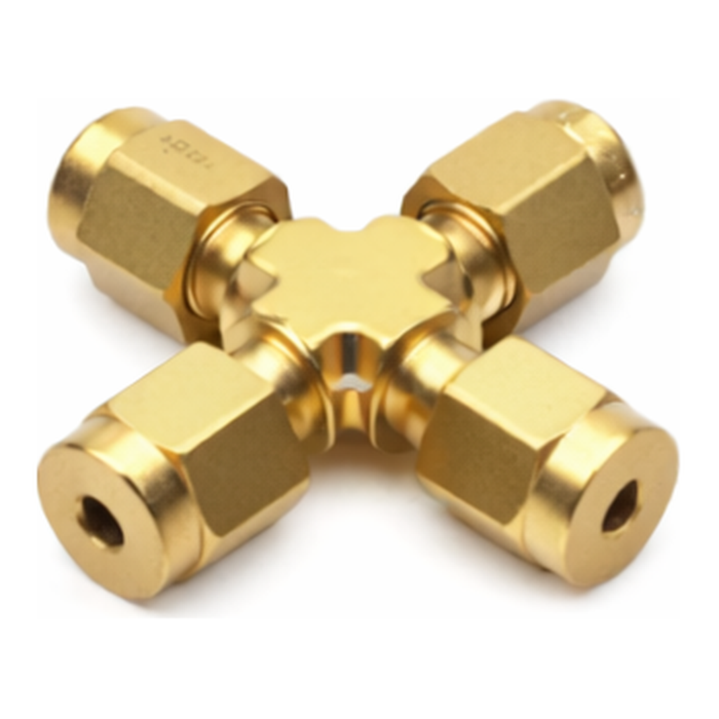 Agilent 1/8 Union Cross Brass
