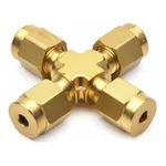 Agilent 1/8 Union Cross Brass
