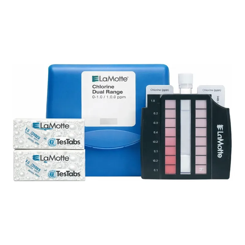 AS ONE Residual Chlorine Measurement Kit (Wide range type), 잔류염소 측정키트 (광범위 타입)