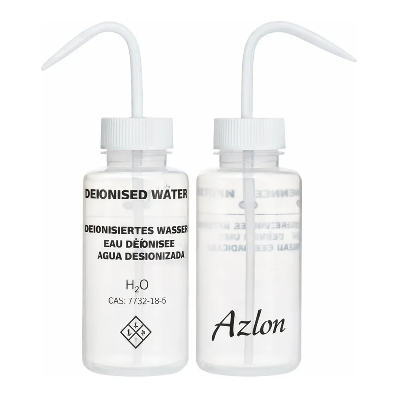Merck Azlon Multi-Lingual Unvented Wash Bottles