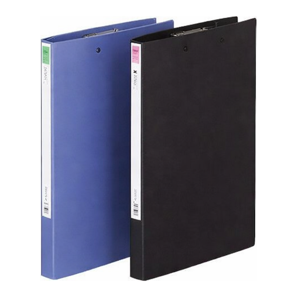 OFFICENEX [P]문화 PP더블레버크립화일(F435-7/A4/상철/청색)