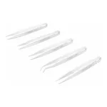 AS ONE Acid Resistant PBT Tweezer K (Acid Resistant. Non-Magnetic Type), 내산성 핀셋K(내산·비자성타입)
