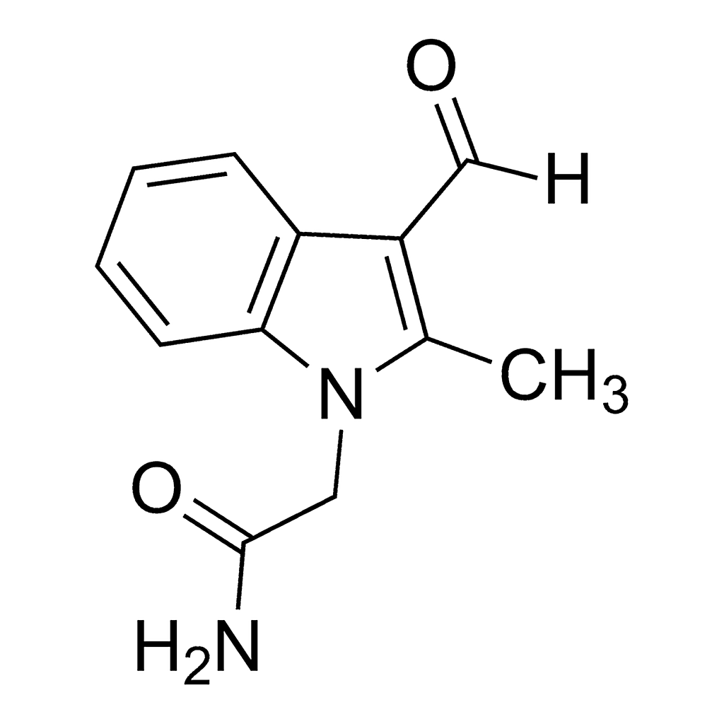 Merck 2-(3-Formyl-2-methyl-1H-indol-1-yl)acetamide