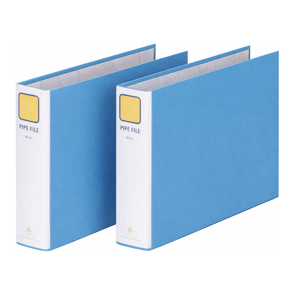 OFFICENEX [P]문화 A4 파이프바인더 50*70mm 군타입(B870-7A/하늘)