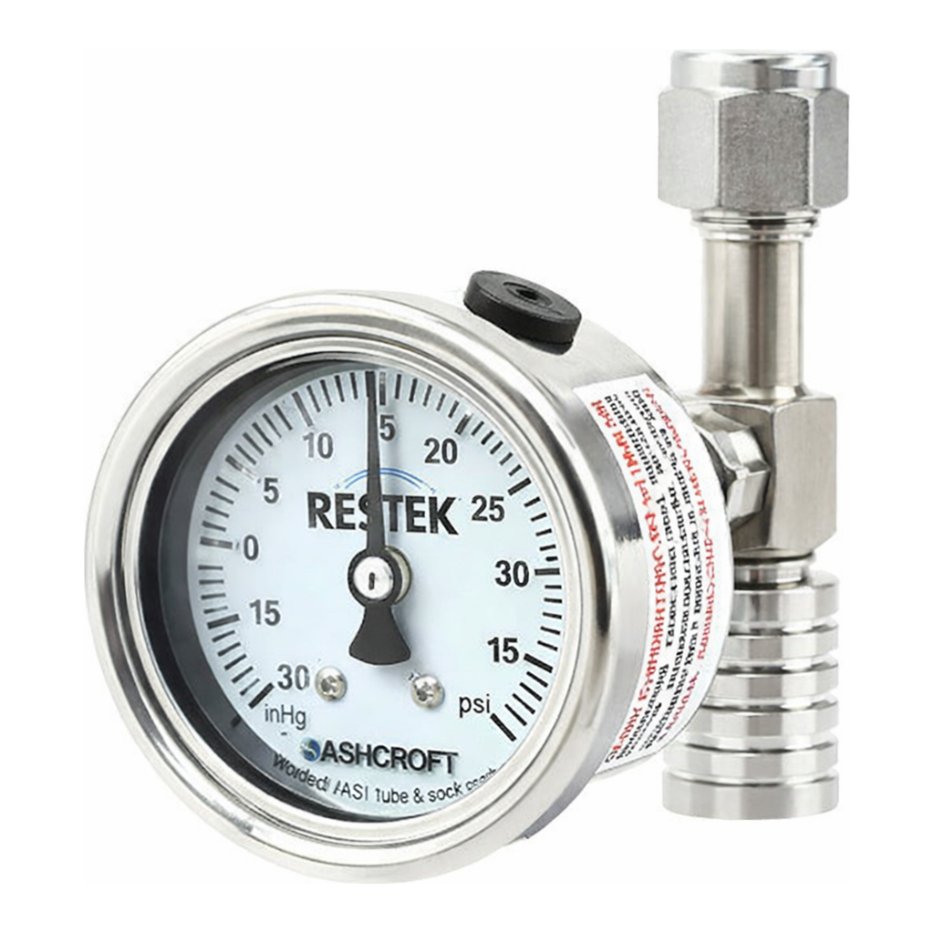 Restek Soil Vapor Sampler single gauge female QC 150ml/min