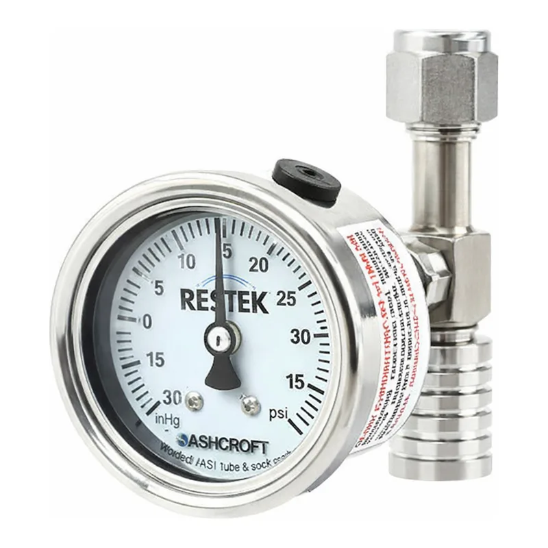 Restek Soil Vapor Sampler single gauge female QC 150ml/min