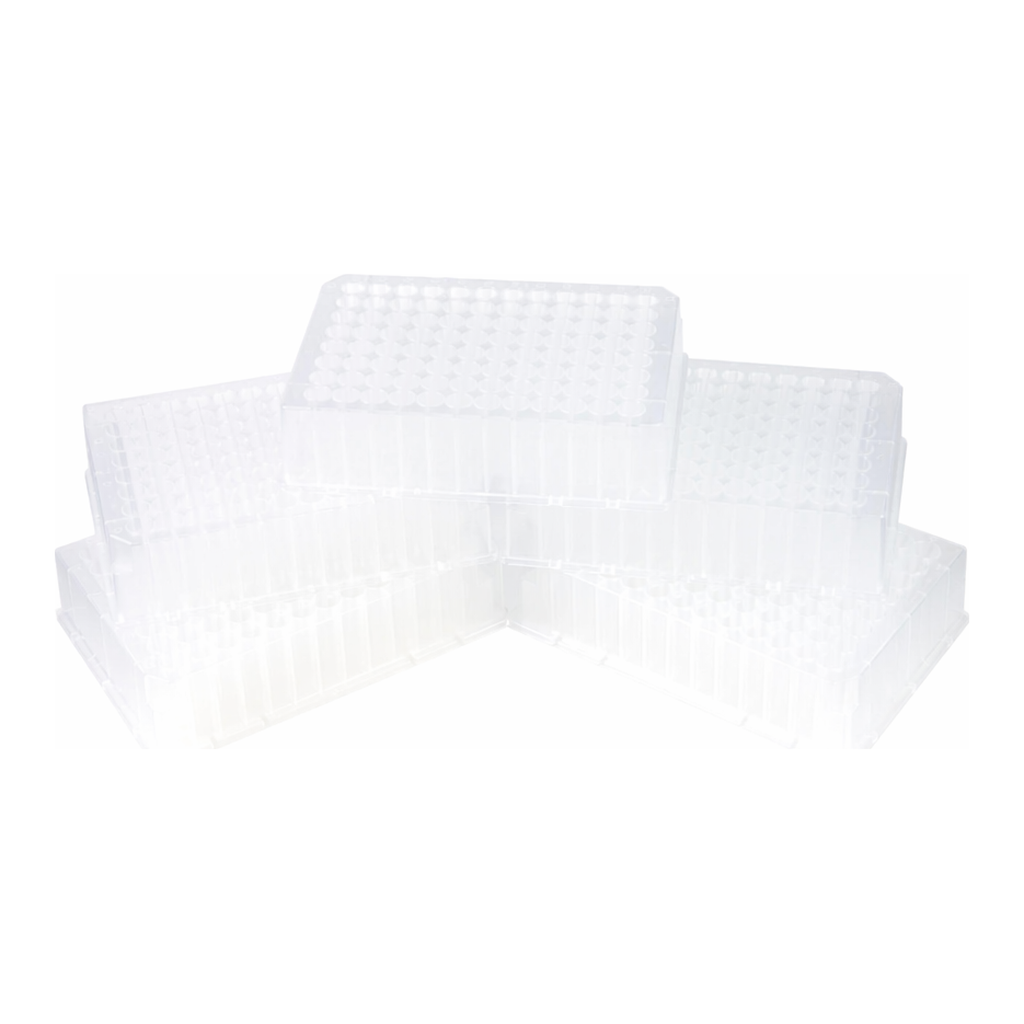 Restek 1.3mL 96-Well Plates, 5-pk, Non-Sterile Round Well, Round Bottom