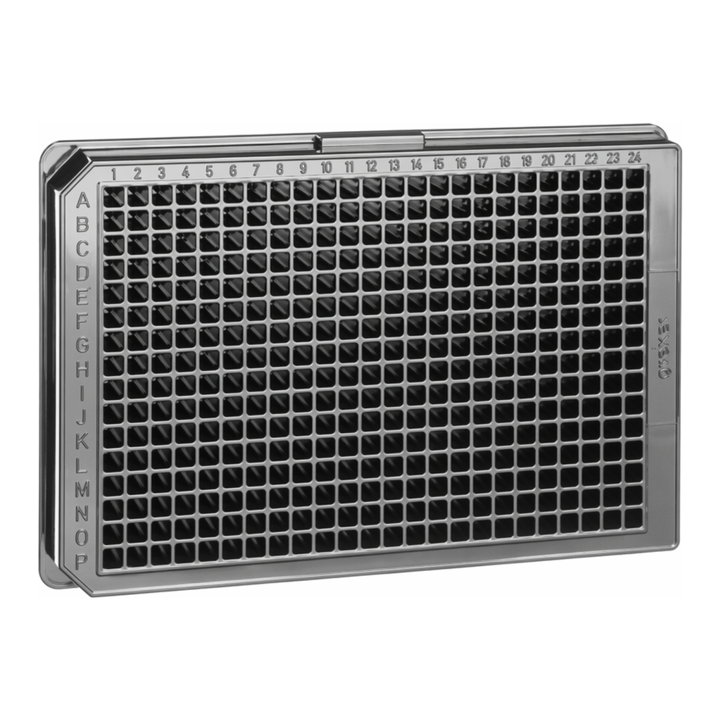 Greiner Bio One MICROPLATE, 384 WELL, PS, F-BOTTOM, FLUOTRAC,MED. BINDING, BLACK, 10 PCS./BAG