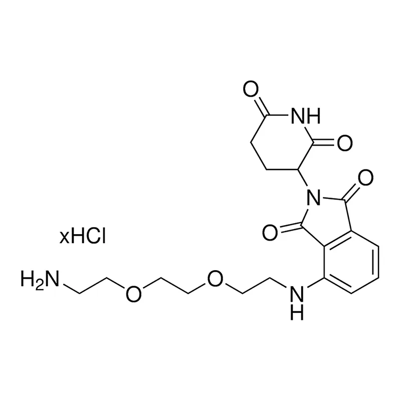 Merck Pomalidomide-PEG2-C2-NH2 hydrochloride