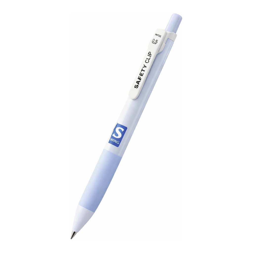 OFFICENEX 마이펜 세이프티클립S 볼펜(0.38mm/라벤더/1EA)