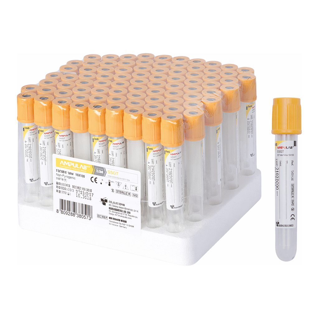 Daihan Science BD Evacuated Blood Collection Tube, Ideal for Clinical Chemistry·Hematology·lmm