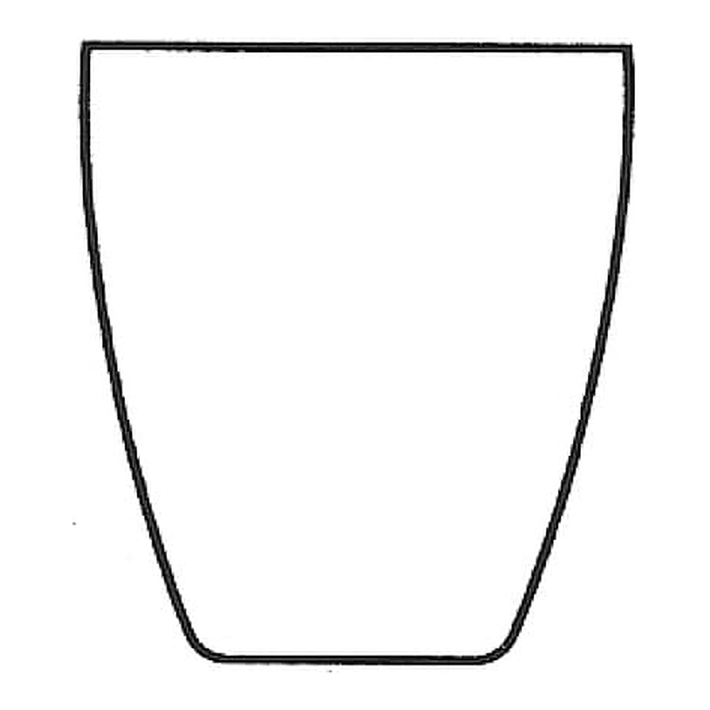 Merck Platinum crucible, with reinforced rim