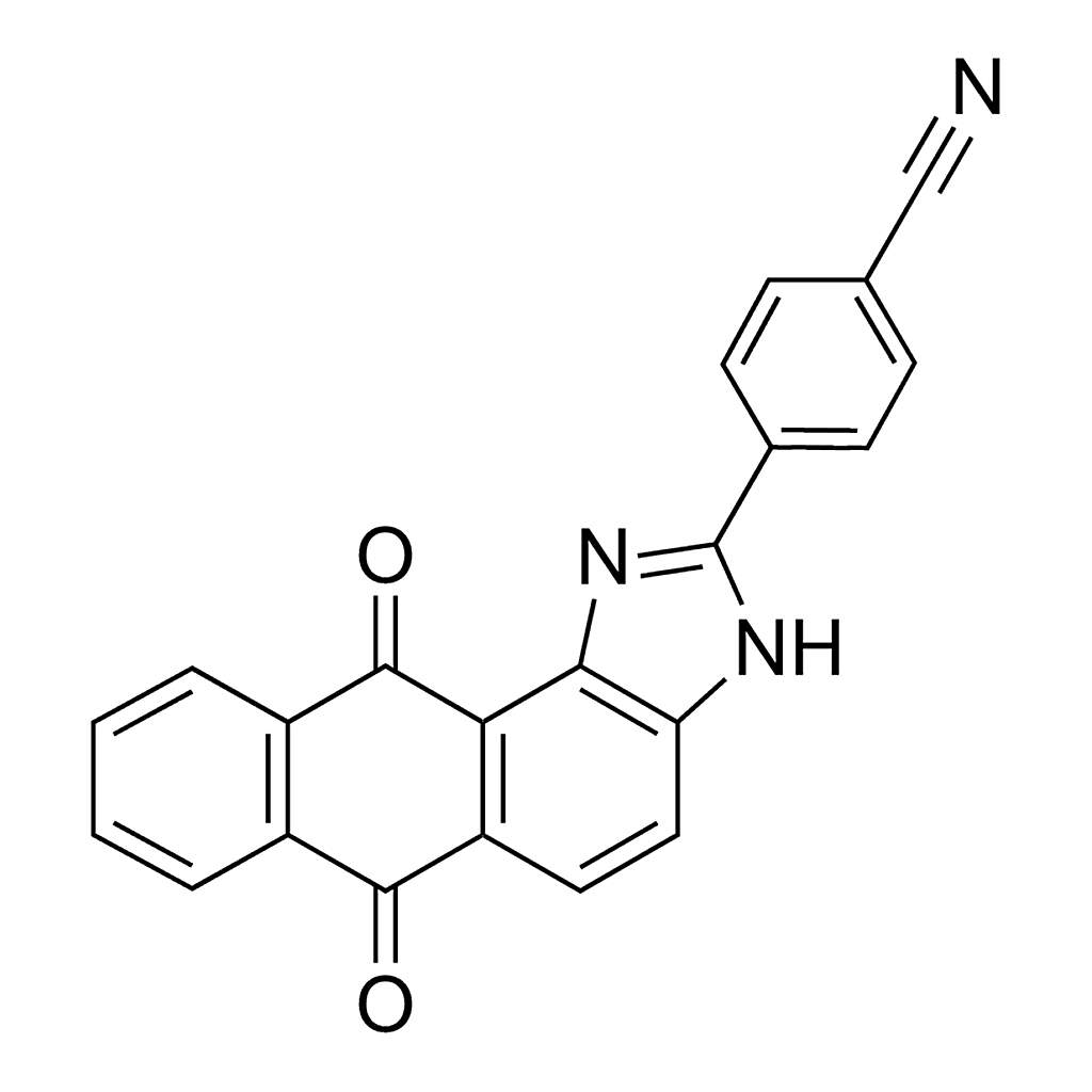Merck 2-(4-Cyanophenyl)-1H-anthra-[1,2-d]imidazole-6,11-dione