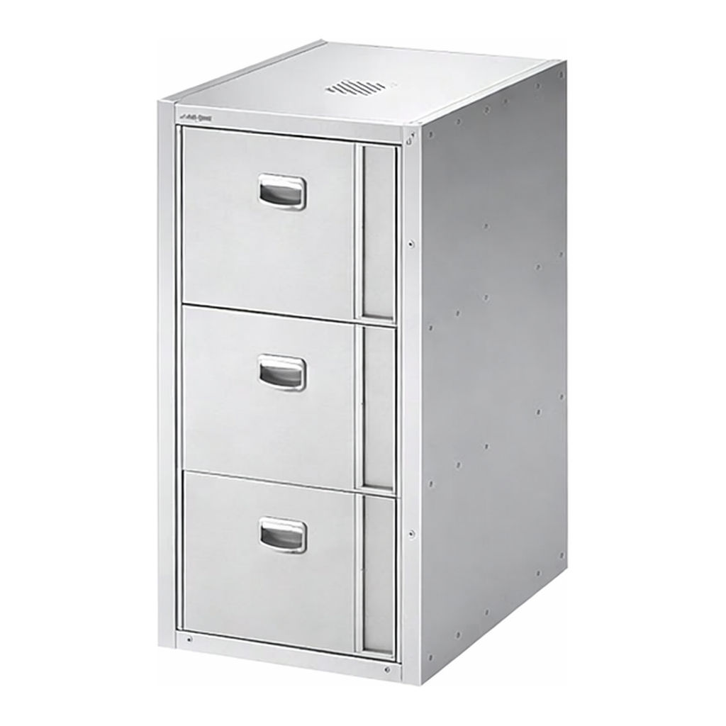 AS ONE Safety Cabinet (3-Stage Drawer Type) 455 x 600 x 800mm