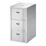 AS ONE Safety Cabinet (3-Stage Drawer Type) 455 x 600 x 800mm