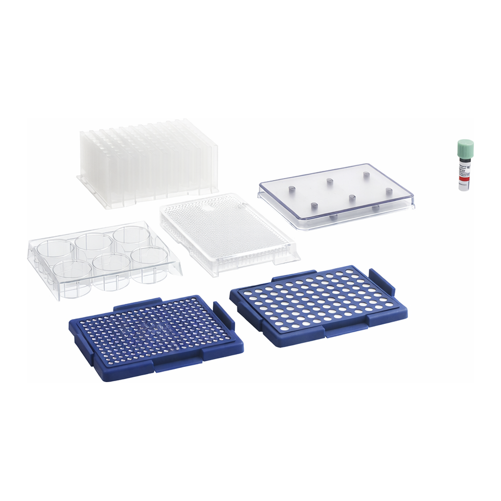 Greiner Bio One 384 WELL BIO ASSAY KIT, CLEAR,NANOSHUTTLE 600 µL, 6 WELL + 384 WELL DRIVES, 6 WELL + 384 WELL MICROPLATES, CELL-REPELLENT SURFACE, 96 WELL MASTERBLOCK