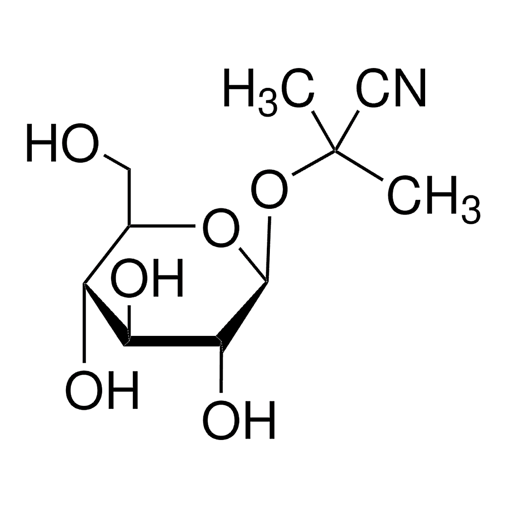 Merck alpha-Hydroxyisobutyronitrile beta-D-glucopyranoside