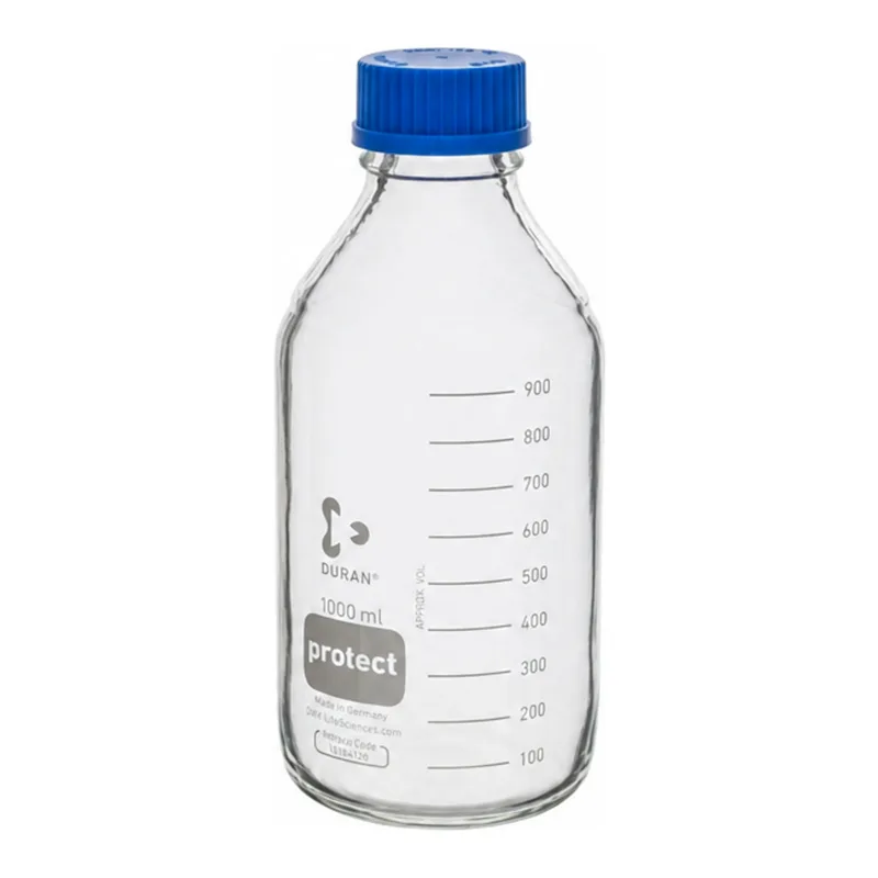 DURAN protect bottle GL45, 1000ml, clear