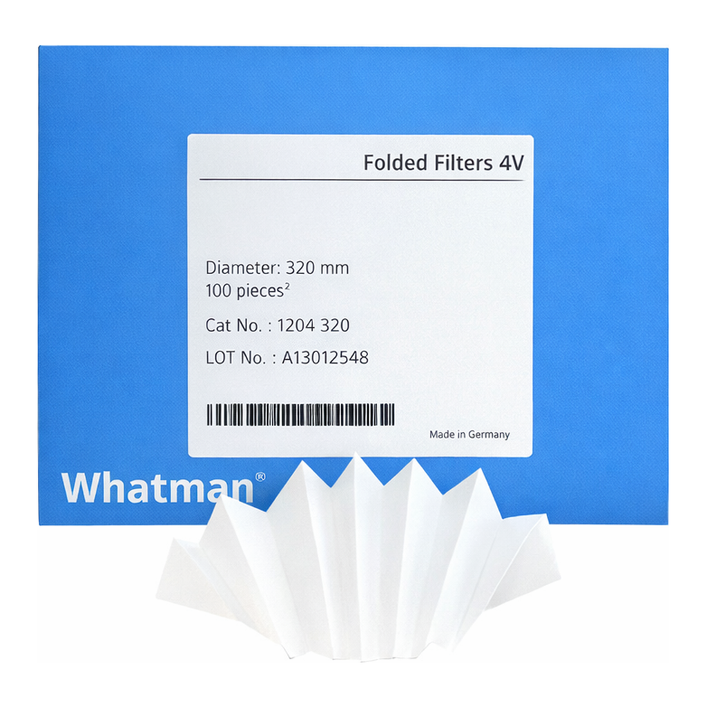 CYTIVA 1204-150 / Grade 4V 정성 필터 (Qualitative Filter Paper), 주름형, 150mm[100EA/PK]