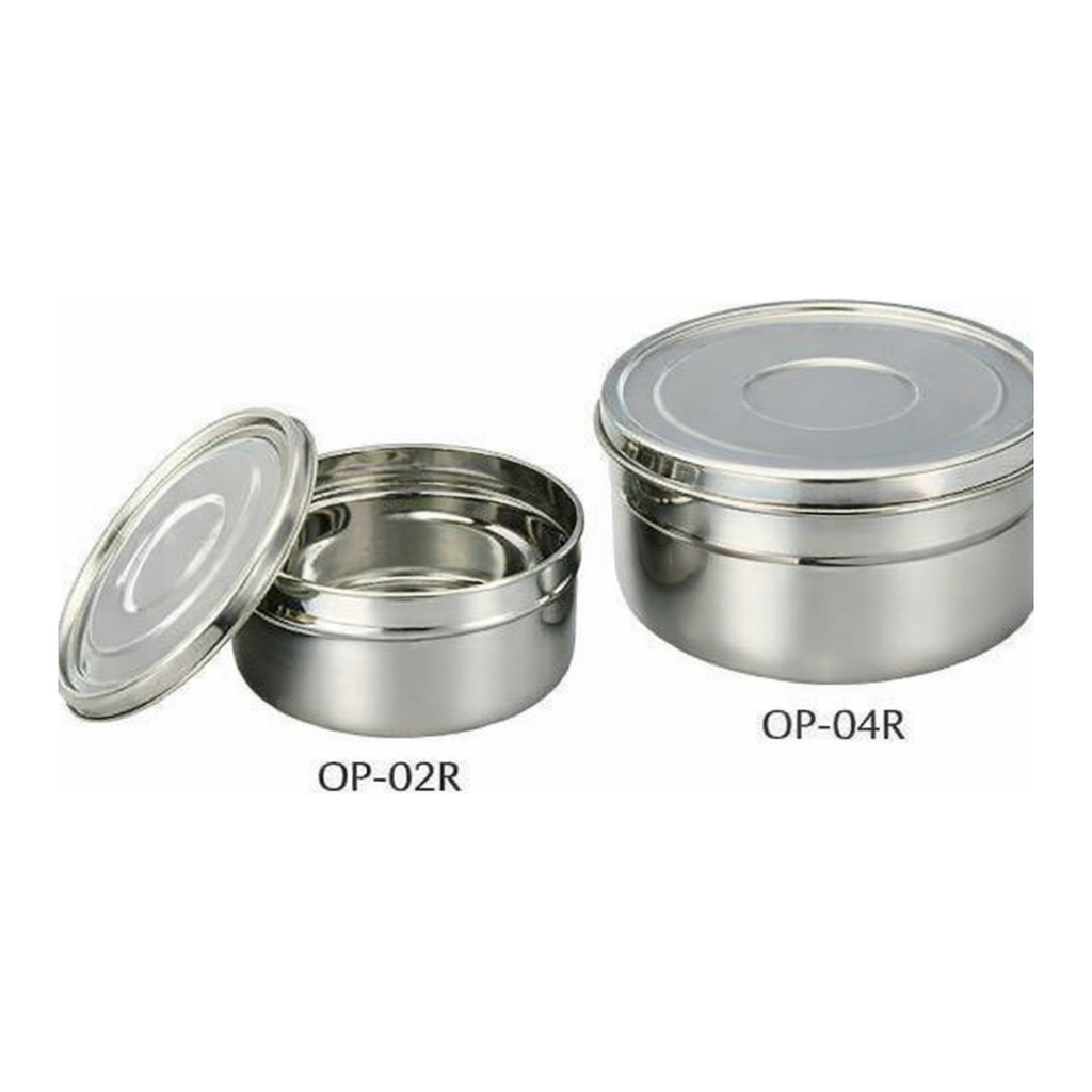 AS ONE Stainless Steel Round Tank, 스테인리스 둥근 탱크