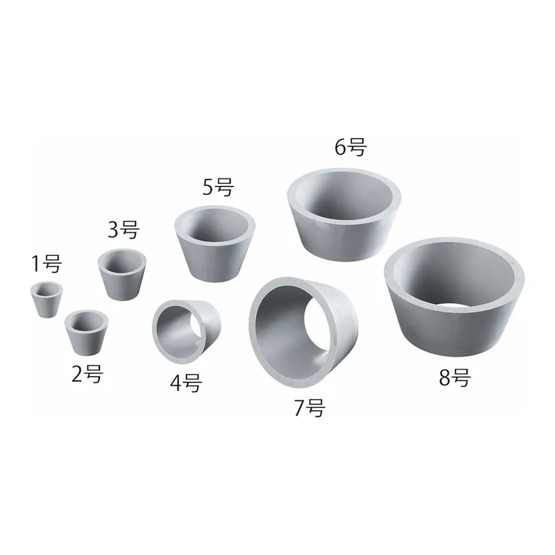 AS ONE Funnel Adaptor (Natural Rubber), 깔때기 어댑터