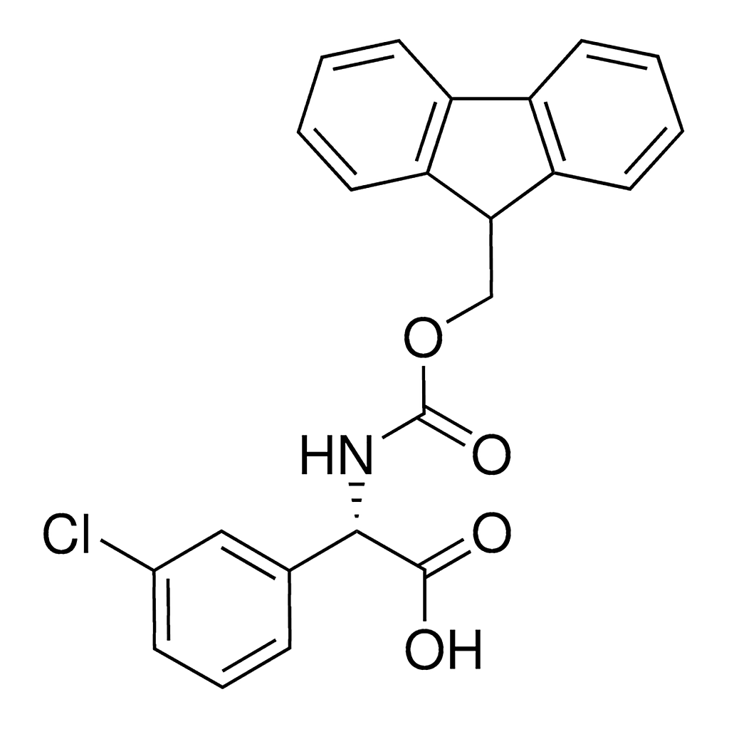 Merck (S)-(3-Chloro-phenyl)-[(9H-fluoren-9-ylmethoxycarbonylamino)]-acetic acid