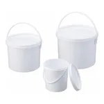 AS ONE Plastic Pail(with Airtight Lid), 플라스틱밀폐양동이(뚜껑달린 밀폐들통)