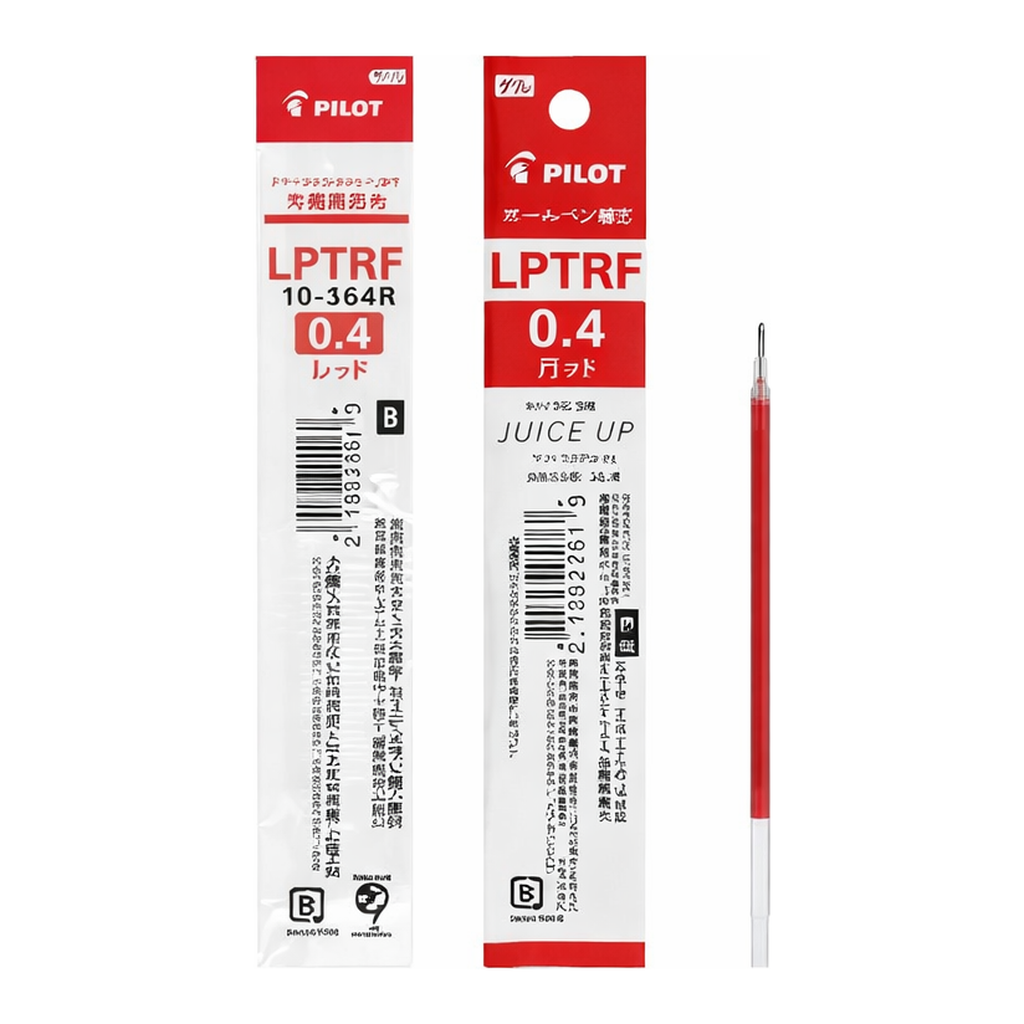 OFFICENEX 쥬스업 다색볼펜 0.4 리필심 레드(LPTRF-10S4-R)