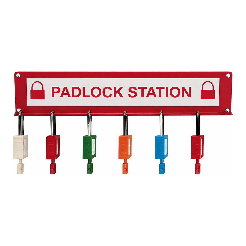 Brady Large Padlock Station