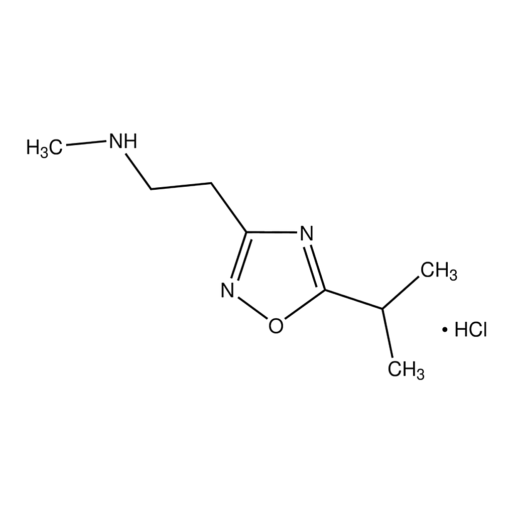 Merck 2-(5-Isopropyl-1,2,4-oxadiazol-3-yl)-N-methylethanamine hydrochloride