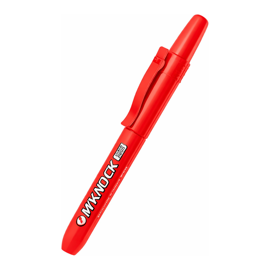 OFFICENEX 마이펜 마이노크 유성매직 M 적색(1~2mm)