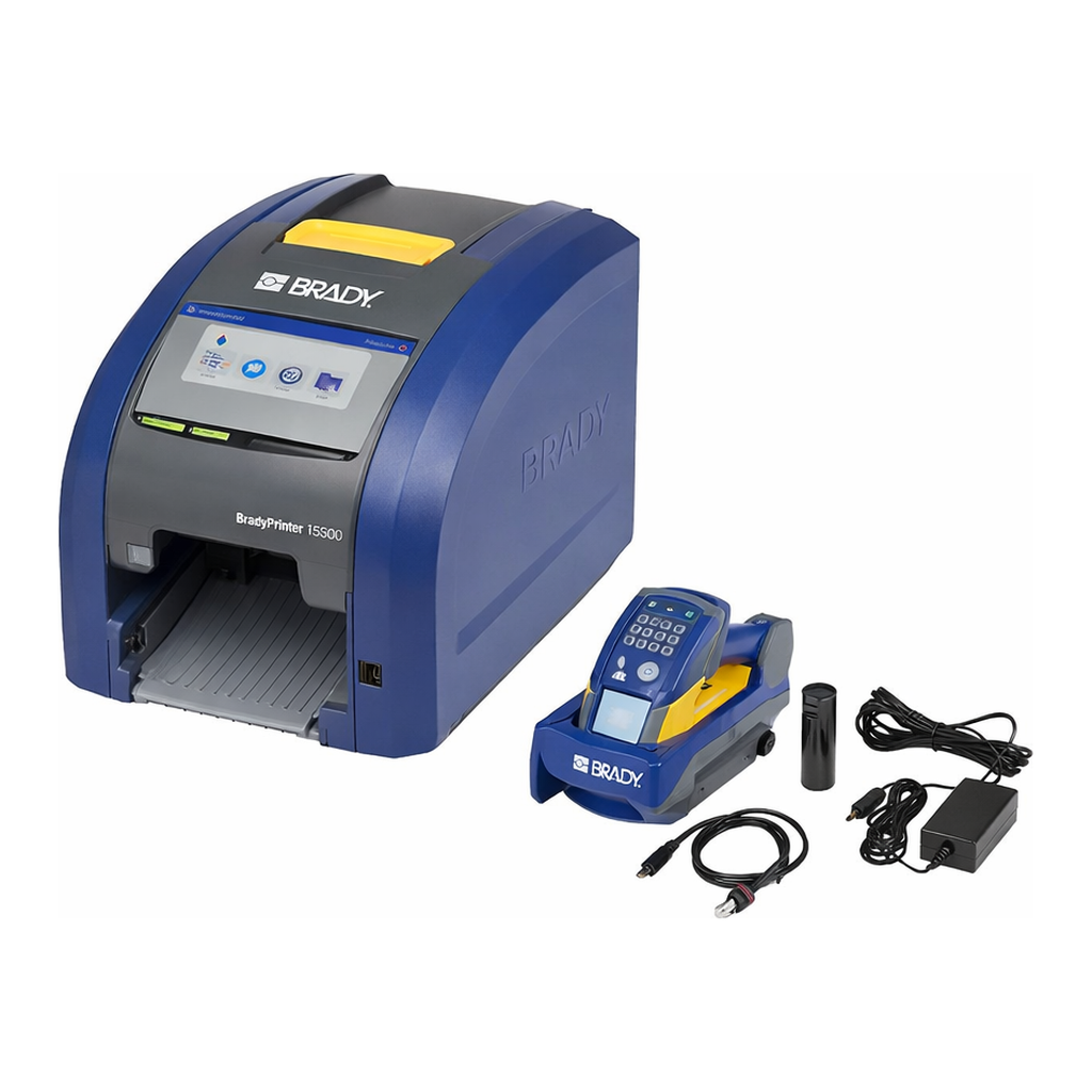 Brady BradyPrinter i5300 600 dpi with V4500 Barcode Scanner and Product & Wire ID Software