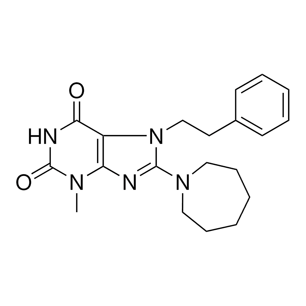 Merck 8-AZEPAN-1-YL-3-METHYL-7-PHENE - 25 MG&