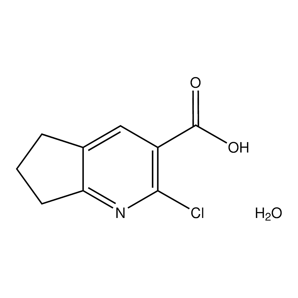 Merck 2-Chloro-6,7-dihydro-5H-cyclopenta[b]pyridine-3-carboxylic acid hydrate