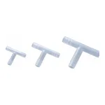 AS ONE T-Type Tube Connector PP(Value Package), T형 튜브커넥터(밸류 팩)