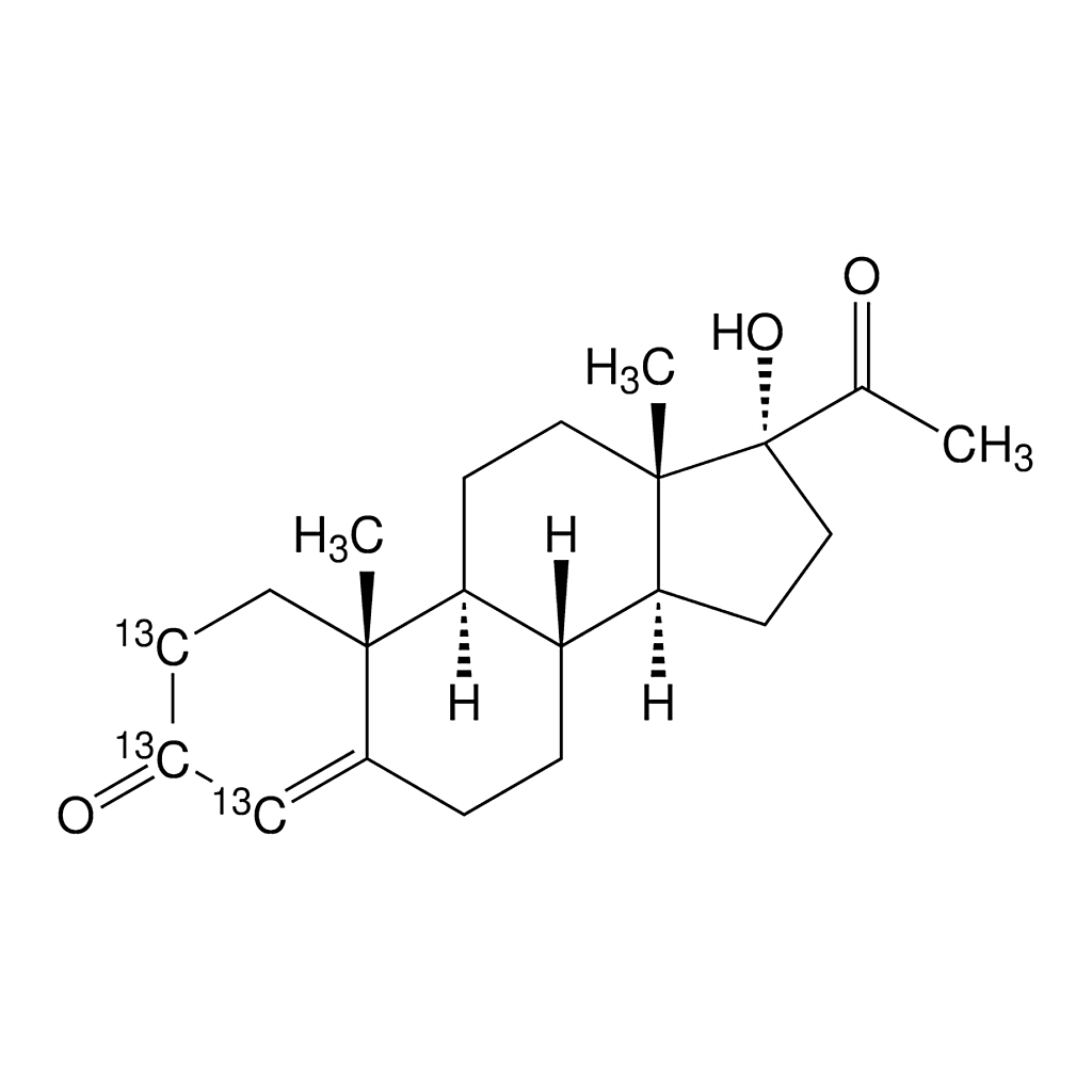 Merck 17alpha-Hydroxyprogesterone-2,3,4-13C3